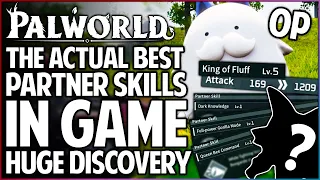 Palworld - This is BIG - BEST 92 OP Partner Skills You NEED to Use - How Skills ACTUALLY Work Guide!