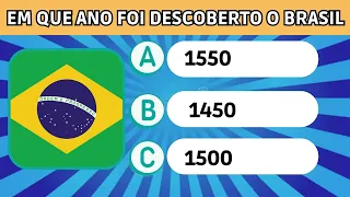 40 PERGUNTAS PARA TESTAR SEUS CONHECIMENTOS | QUIZ CONHECIMENTOS GERAIS 2023