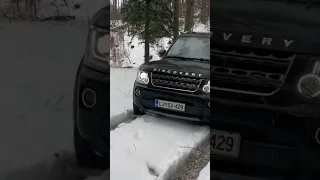 Land Rover discovery 4, snow!