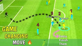 Game Changing Move Tutorial🔥 E-football 2024