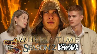 Rand & Moiraine On HUGE Revelations In Wheel Of Time Season 2! Josha Stradowski, Rosamund Pike