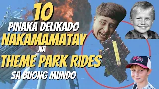 10 PINAKA DELIKADO at NAKAMAMATAY na THEME PARK RIDES sa BUONG MUNDO| THE SHOCKING!!! | K-Tv Channel
