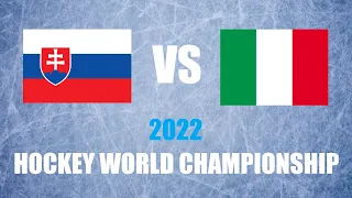 MS v hokeji 2022 po VYCHODŇARSKY! Slovensko VS Taliansko