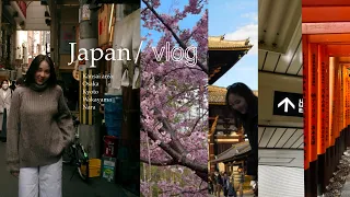 JAPAN VLOG 🇯🇵: spend 240 hours in Kansai area  with me: Osaka, Kyoto, Wakayama and Nara 🍡🤍❄️