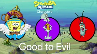 SpongeBob SquarePants characters: good to evil 🌊🍍