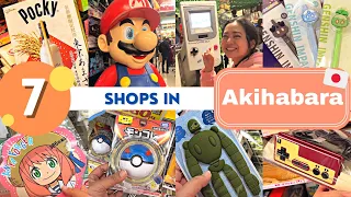 7 shops in AKIHABARA, TOKYO⚡️(Japan Travel Guide)