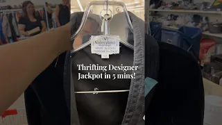 Thrifting Designer JACKPOT First 5mins!