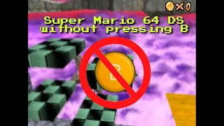 [TAS] SM64DS jumpless any% in 55"05'13 (B Button Challenge) by Adeal and Migu