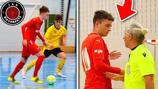 I Played in a PRO FUTSAL MATCH & I Got Caught CHEATING...