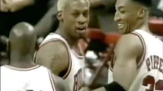 Dennis Rodman 12 pts, 3 asts, 2 threes, 1 ejection - 1997 ECSF Game 5