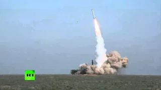 «Искандер М» Боевой пуск крылатой ракеты по цели