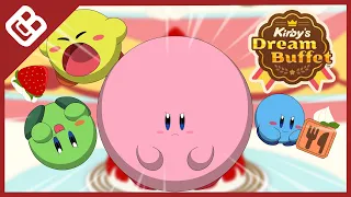 Kirby All You Can Eat | Kirby's Dream Buffet Animation