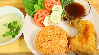 Crispy Chicken Rice (Cơm Gà Xối Mỡ), Quick And Easy- Perfect For A Weeknight Meal!