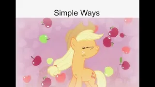 Blind Reaction: MLP:FIM Season 4 Ep. 13 "Simple Ways" (PonyBro I Guess)