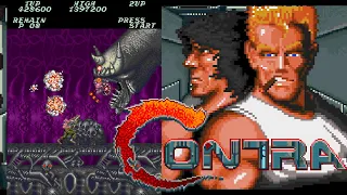 Contra [PS4/ACA] One Life Clear @ Very Hard