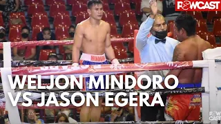 Weljon Mindoro vs Jason Egera Boxing Full | Jaro Promotions 8-5-22