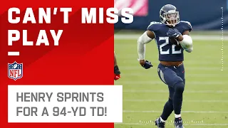 Derrick Henry's MONSTER 94-Yd TD Run!