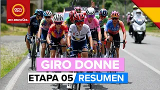 Resumen del Giro Donne 2023 - Etapa 5