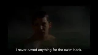 I never saved anything for the swim back (Gattaca)