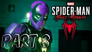 SPIDER-MAN MILES MORALES Gameplay Walkthrough Part 8 (FULL GAME) - No Commentary