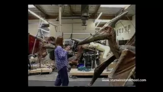 JURASSIC PARK III - Pteranodon Attack Test - BEHIND-THE-SCENES