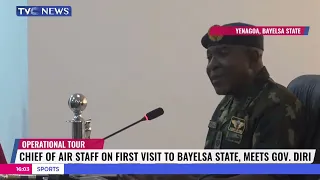 Chief Of Air Staff On First Visit To Bayelsa State, Meets Governor Diri