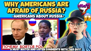 Почему американцы боятся Россию Русский перевод , Американцы о России 🇷🇺 (REACTION)