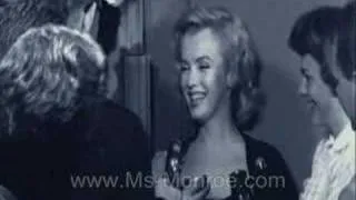 Marilyn Monroe interviewed about Arthur Miller