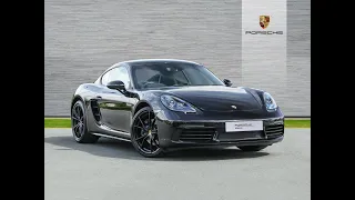 SOLD- Porsche 718 Cayman - Jet Black Metallic