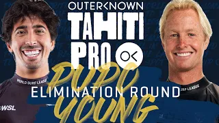 Miguel Pupo vs Nat Young | Outerknown Tahiti Pro - Elimination Round Heat Replay