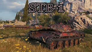 STB-1 - Mines map - 8 kills - 7,5k damage World of Tanks replay