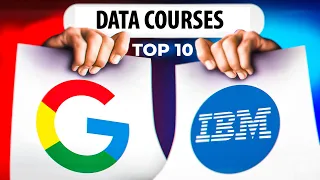 Top 10 Data Courses YOU NEED TO TAKE in 2024! (Google + IBM Certifications)