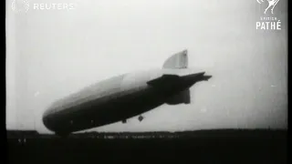 TRANSPORT: Graf Zeppelin airship round-the-world trip (1929)