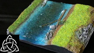 Craft River Terrain for Tabletop Gaming such as D&D