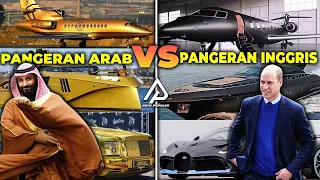 Perbandingan Gaya Hidup Mewah dan Kekayaan Pangeran MBS vs Pangeran William, Lebih Kaya Siapa?