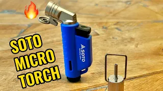 Soto Micro Torch and Butane Fill Adaptor