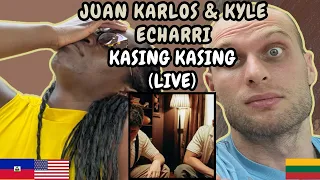 REACTION TO Juan Karlos & Kyle Echarri - Kasing Kasing (Live) | FIRST TIME LISTENING TO JUAN KARLOS