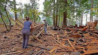 Our Viewers Said We Needed To Deal With This | Tackling A Mountain Of Sawmill Off Cuts