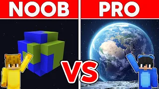 NOOB vs HACKER: I Cheated in a PLANET Build Challenge!