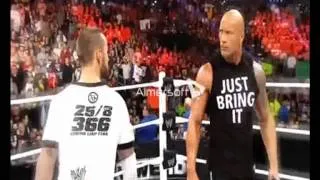 Cm Punk vs The Rock Official Promo(Royal Rumble 2013)