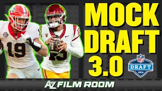 2024 NFL Mock Draft 3.0: 4 Rounds with Trades
