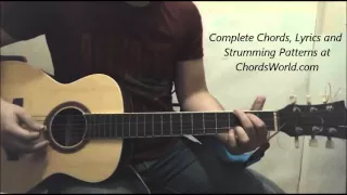Justin Bieber Get Used To Me Chords Guitar Lesson