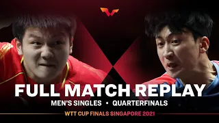 FULL MATCH | FAN Zhendong (CHN) vs JEOUNG Youngsik (KOR) | MS QF | #WTTSingapore 2021