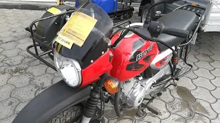 Мотоцикл BAJAJ BOXER BM125X С боковым прицепом