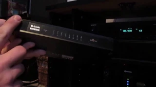 D-Link Gigabit Switch Unboxing/Review/Hookup