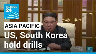 US, South Korea hold drills as North sub test-fires missiles • FRANCE 24 English