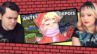 REACT EU CRIEI UM SERVIDOR ANÁRQUICO DE MINECRAFT E ESSE FOI O RESULTADO... (Goularte)