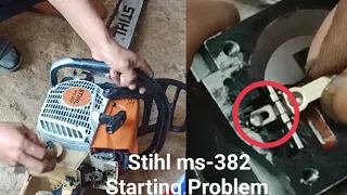 How to Make Chainsaw Stihl Ms-382 | Starting Problem | Float Pin Not Working