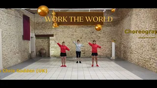 work the world Line Dance (DEMO & TEACH)