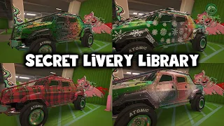 Secret Livery Library - Set1 Vehicles | GTA Online Help Guide